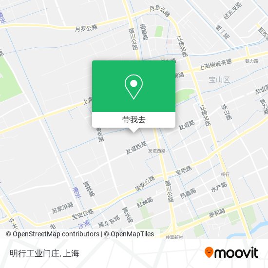 明行工业门庄地图