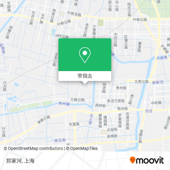 郑家河地图
