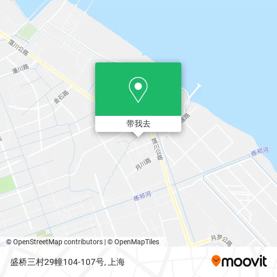 盛桥三村29幢104-107号地图