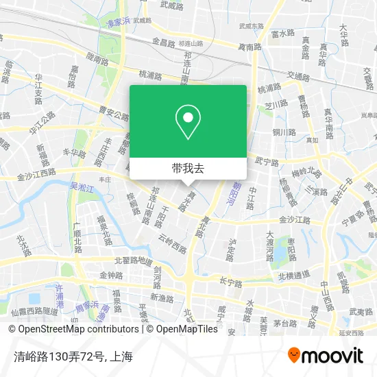清峪路130弄72号地图