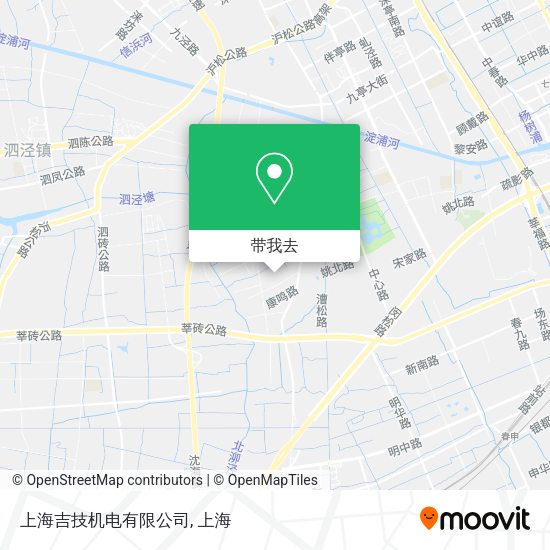 上海吉技机电有限公司地图