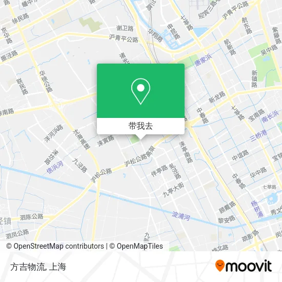 方吉物流地图