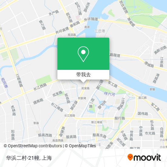 华浜二村-21幢地图