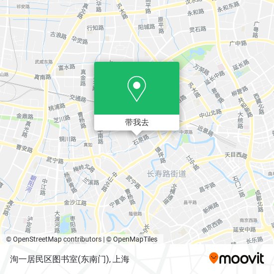 洵一居民区图书室(东南门)地图