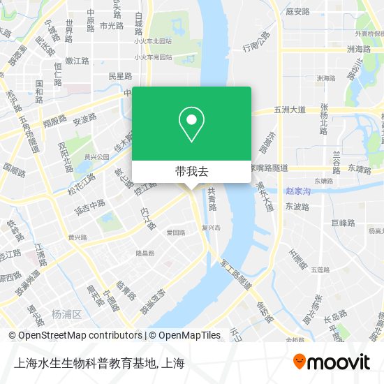 上海水生生物科普教育基地地图