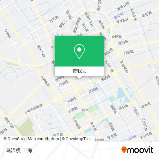 乌浜桥地图