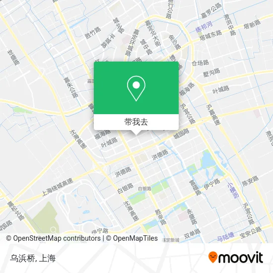 乌浜桥地图