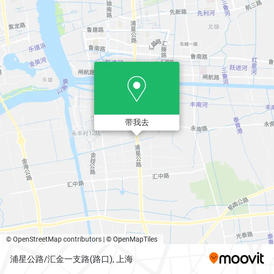 浦星公路/汇金一支路(路口)地图