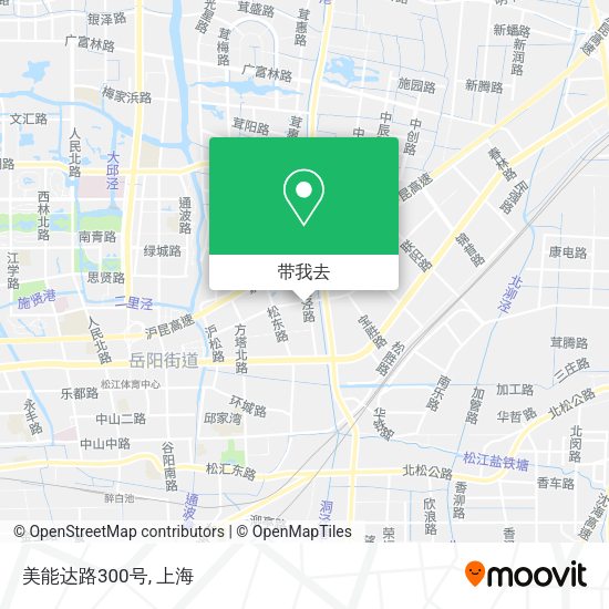 美能达路300号地图