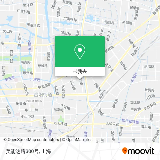 美能达路300号地图