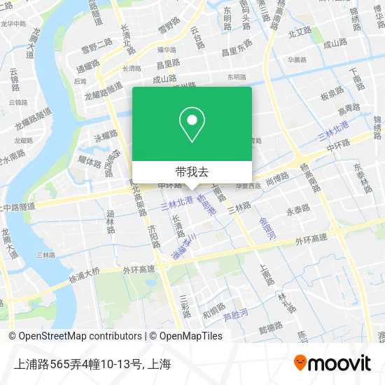 上浦路565弄4幢10-13号地图