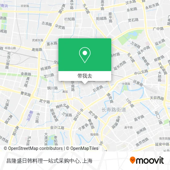 昌隆盛日韩料理一站式采购中心地图