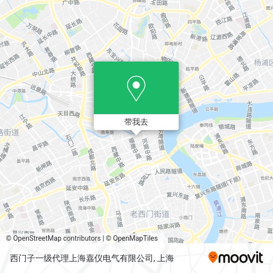西门子一级代理上海嘉仪电气有限公司地图