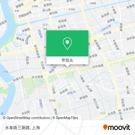 永泰路三新路地图