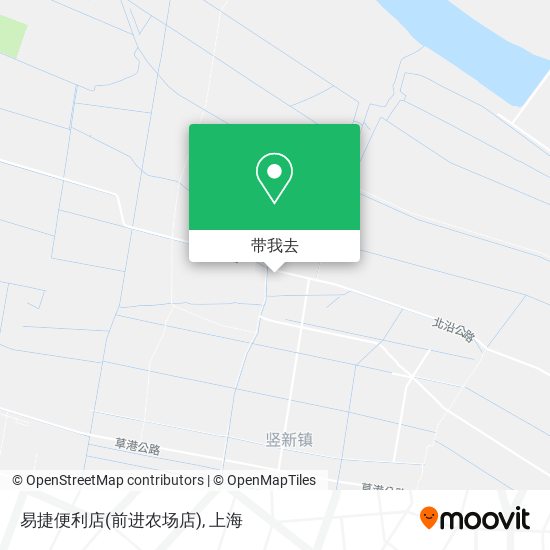 易捷便利店(前进农场店)地图