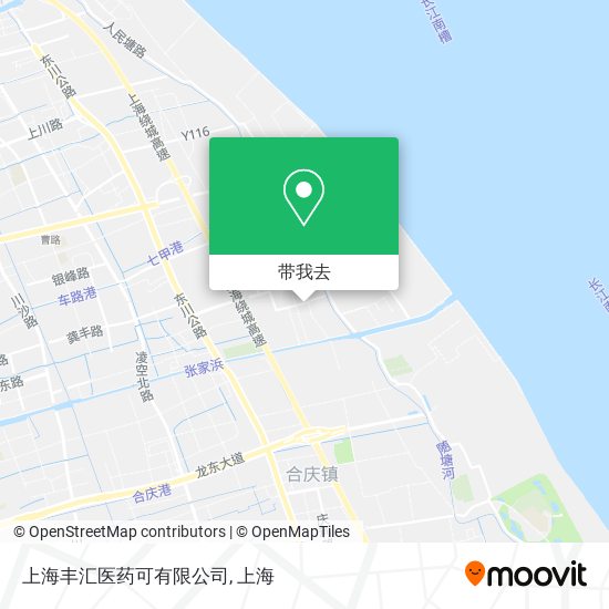 上海丰汇医药可有限公司地图