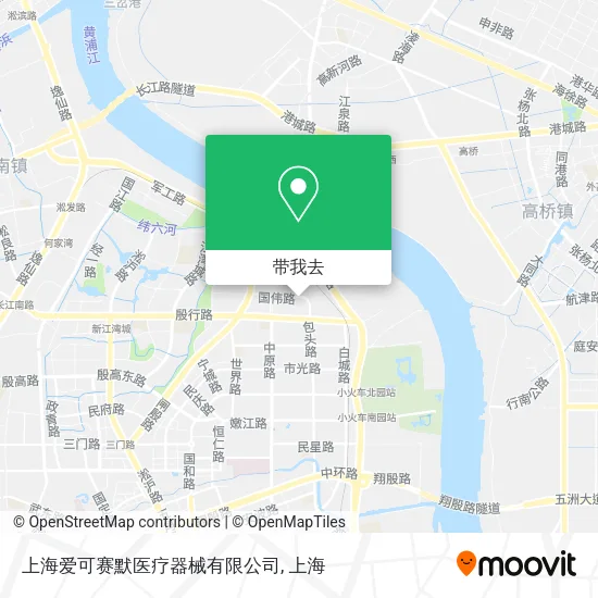 上海爱可赛默医疗器械有限公司地图