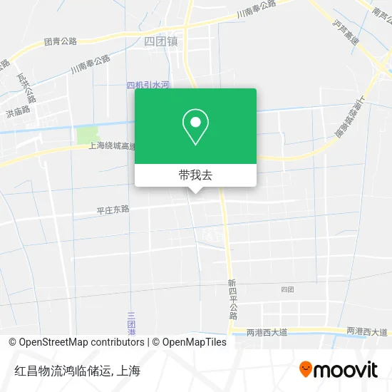 红昌物流鸿临储运地图