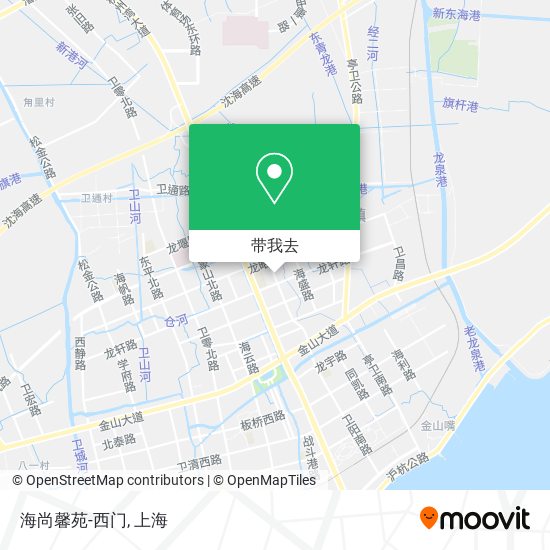 海尚馨苑-西门地图