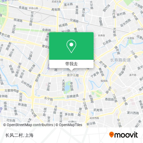 长风二村地图