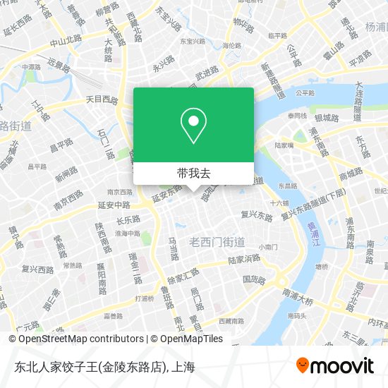 东北人家饺子王(金陵东路店)地图