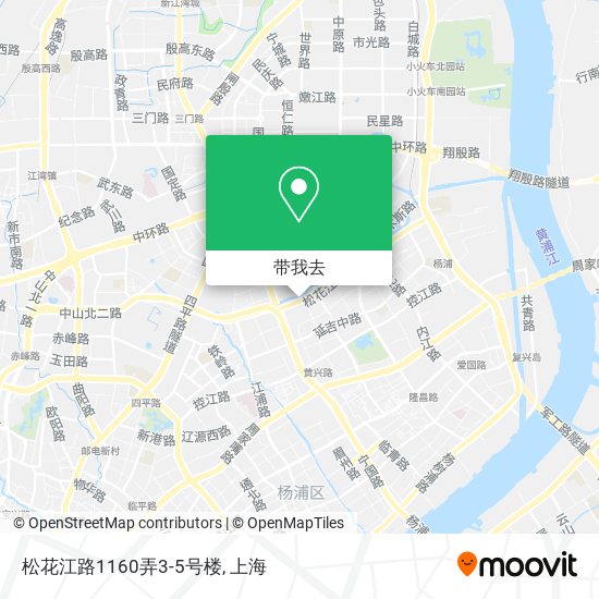 松花江路1160弄3-5号楼地图