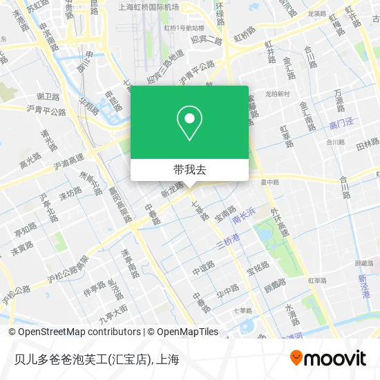 贝儿多爸爸泡芙工(汇宝店)地图