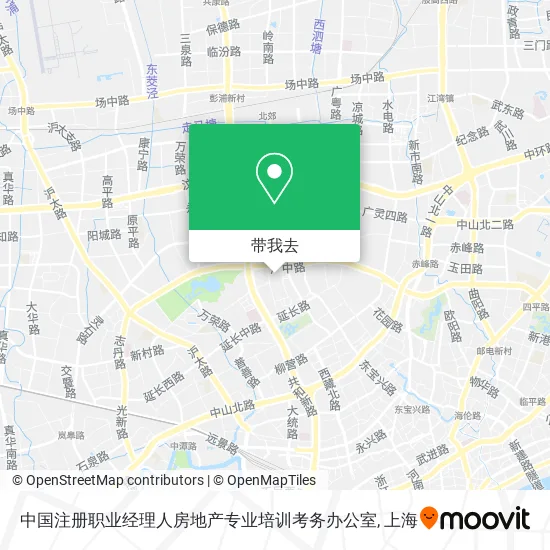中国注册职业经理人房地产专业培训考务办公室地图
