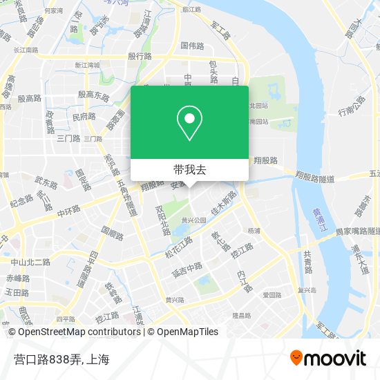 营口路838弄地图