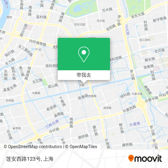 莲安西路123号地图