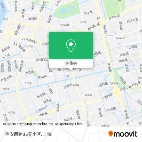 莲安西路35弄小区地图