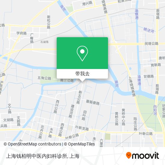 上海钱柏明中医内妇科诊所地图