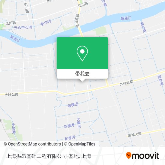 上海振昂基础工程有限公司-基地地图