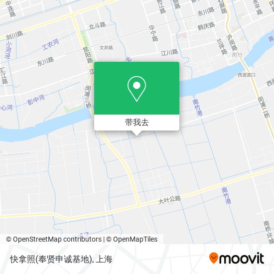 快拿照(奉贤申诚基地)地图