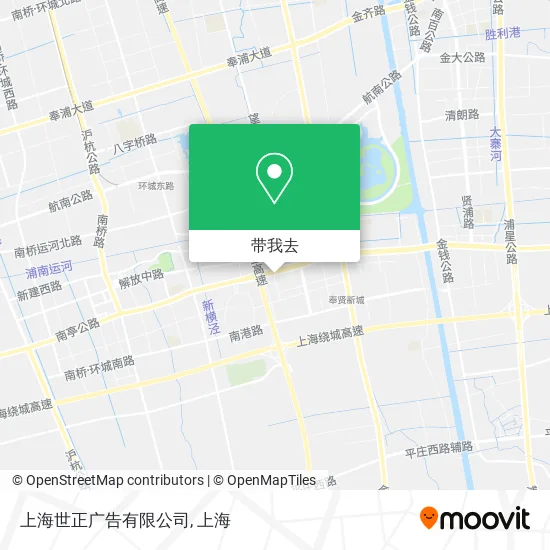 上海世正广告有限公司地图