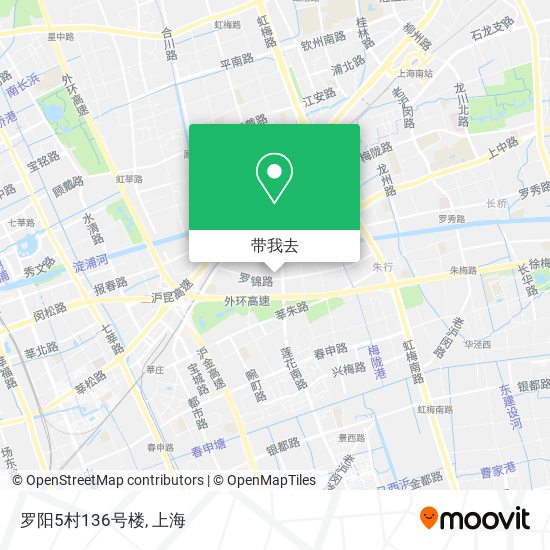 罗阳5村136号楼地图