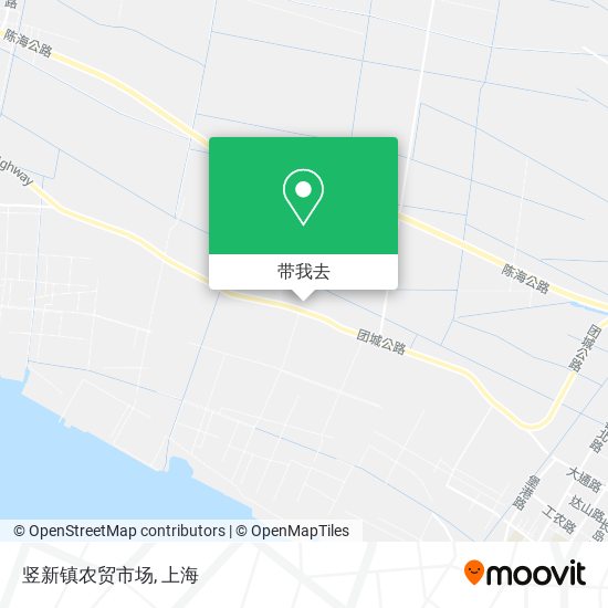 竖新镇农贸市场地图