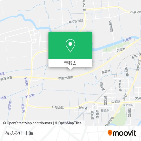 荷花公社地图