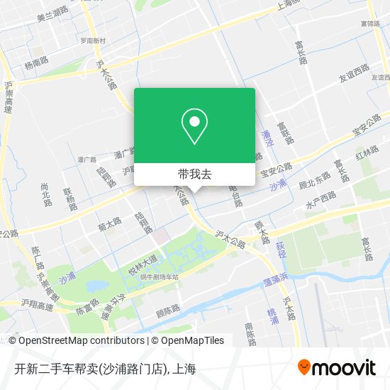 开新二手车帮卖(沙浦路门店)地图