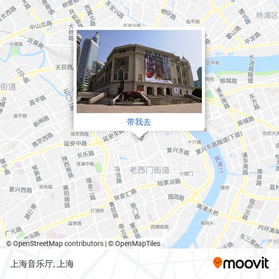 上海音乐厅地图