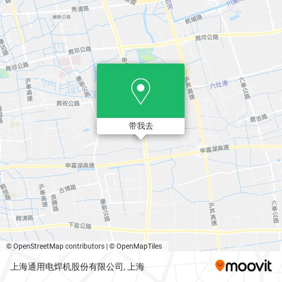 上海通用电焊机股份有限公司地图