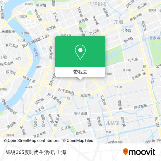 锦绣365度时尚生活街地图