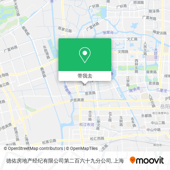 德佑房地产经纪有限公司第二百六十九分公司地图