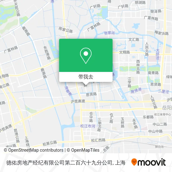 德佑房地产经纪有限公司第二百六十九分公司地图