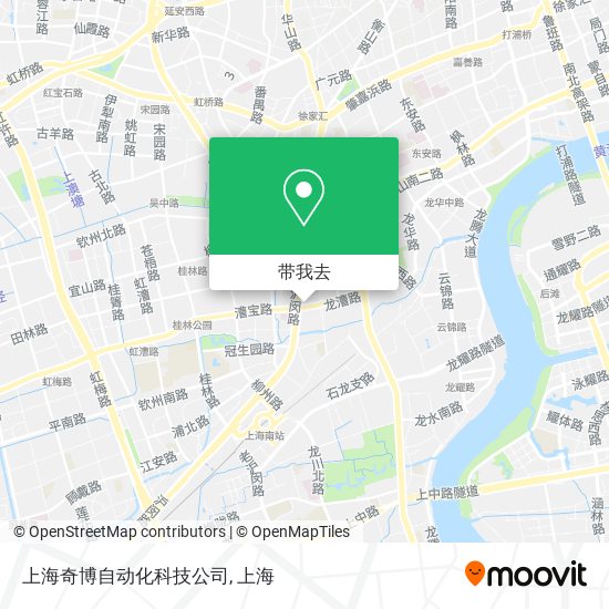 上海奇博自动化科技公司地图