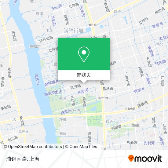 浦锦南路地图