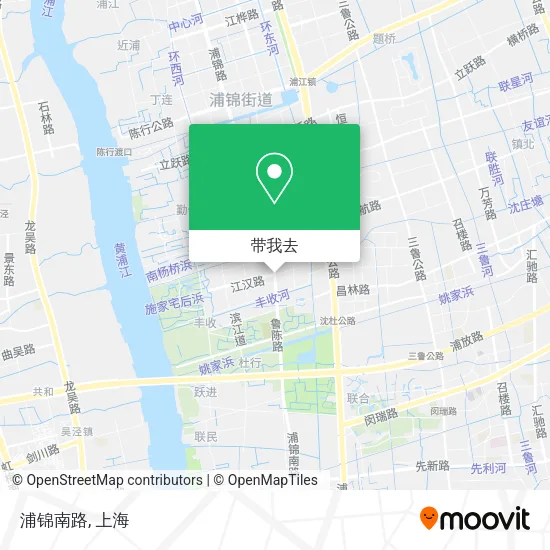 浦锦南路地图