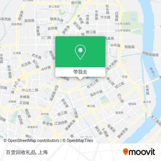 百货回收礼品地图