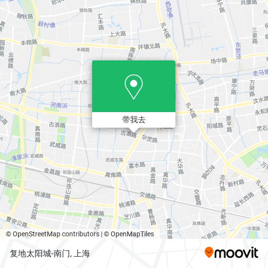复地太阳城-南门地图