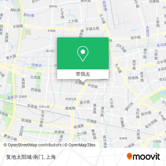 复地太阳城-南门地图